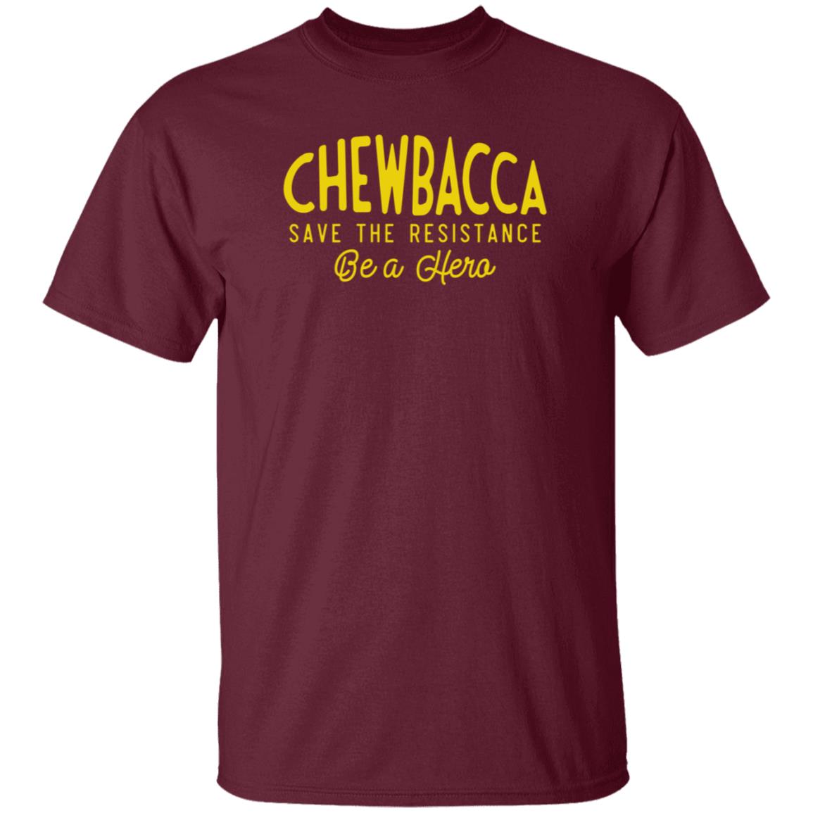 Chewbacca Save The Resistance Be A Hero Shirt Lexcanroar - Teechipus