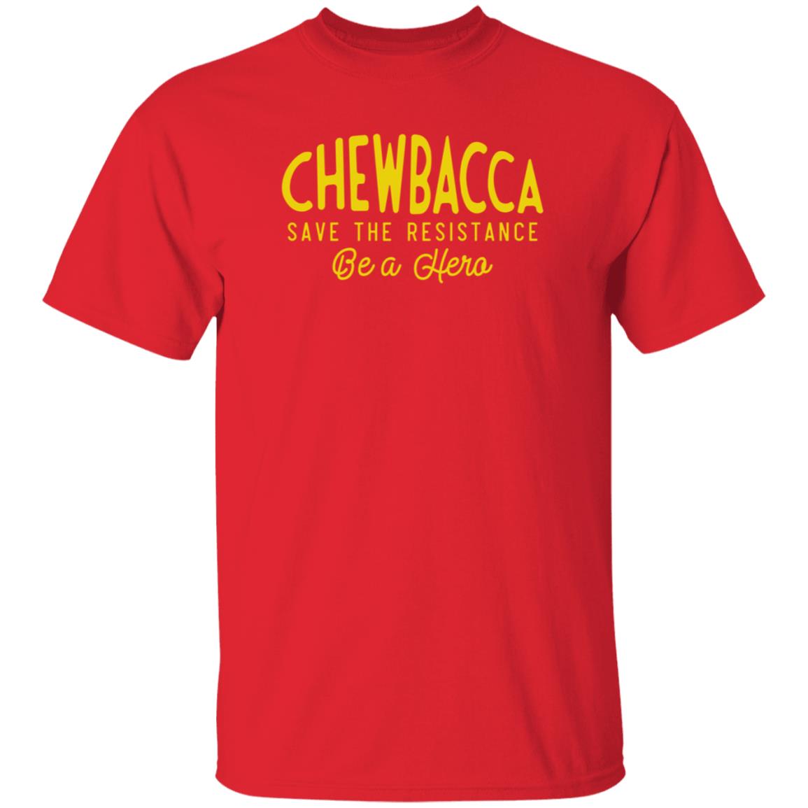 Chewbacca Save The Resistance Be A Hero Shirt Lexcanroar - Teechipus