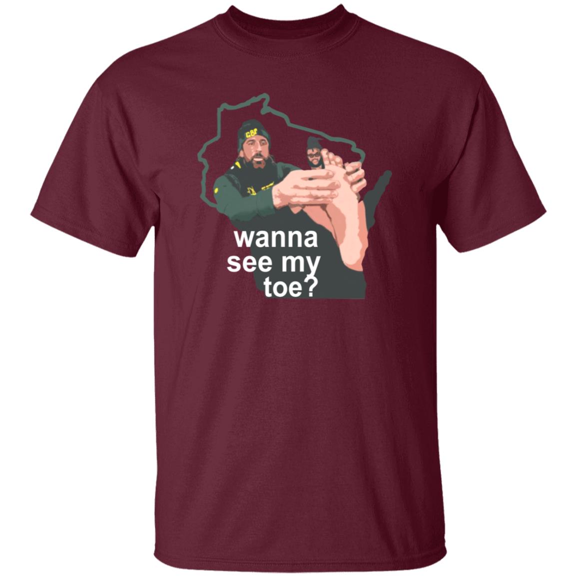 Packers Pro Store Wanna See My Toe Billy Turner Shirt Hoodie Sweatshirt - Teechipus