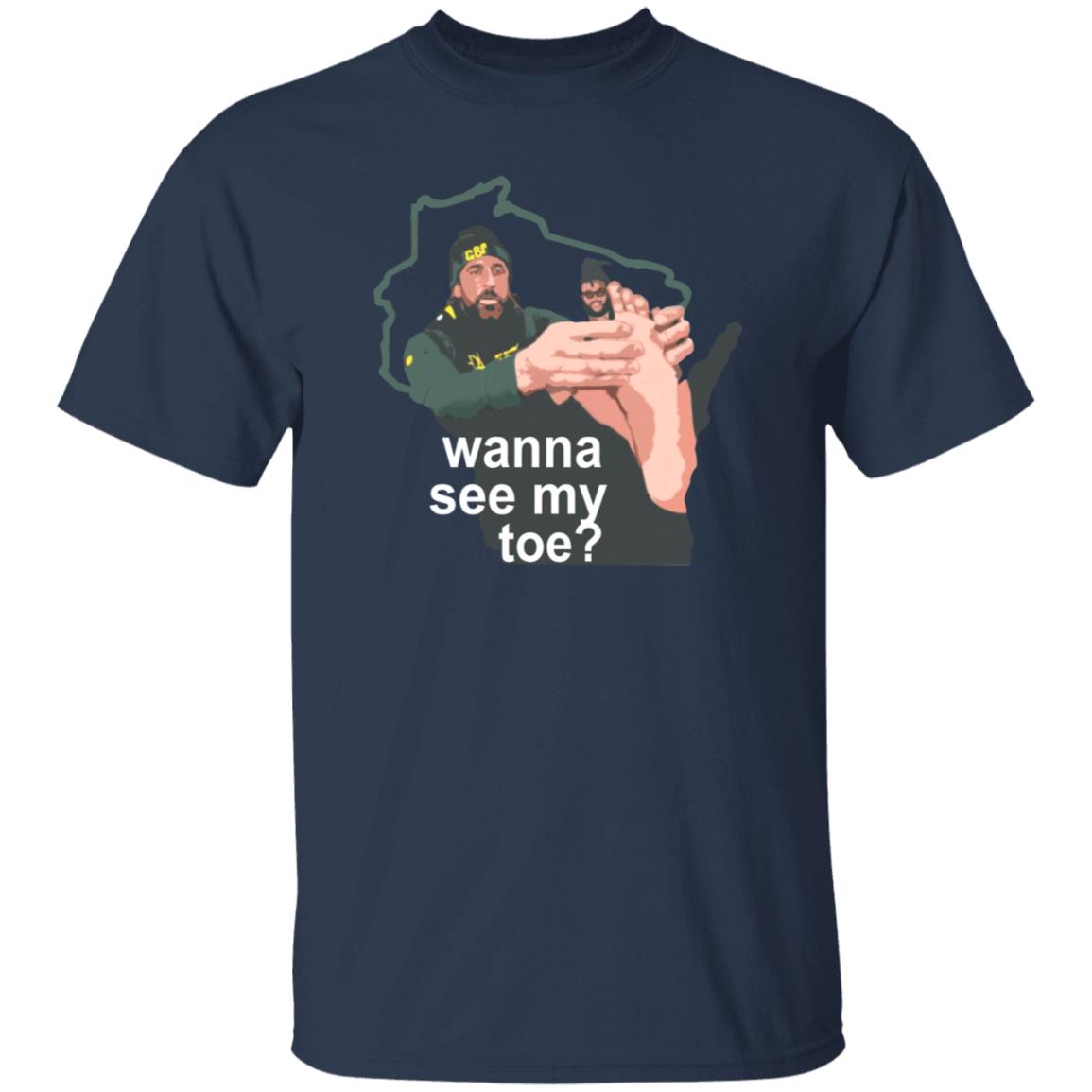 Packers Pro Store Wanna See My Toe Billy Turner Shirt Hoodie Sweatshirt - Teechipus