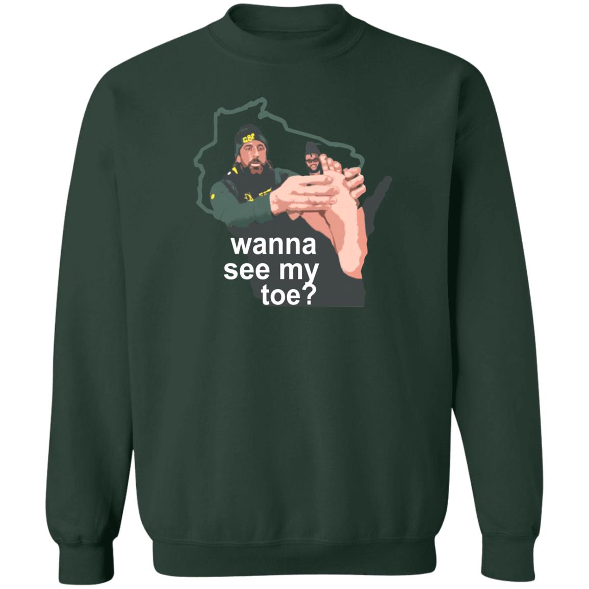Packers Pro Store Wanna See My Toe Billy Turner Shirt Hoodie Sweatshirt - Teechipus
