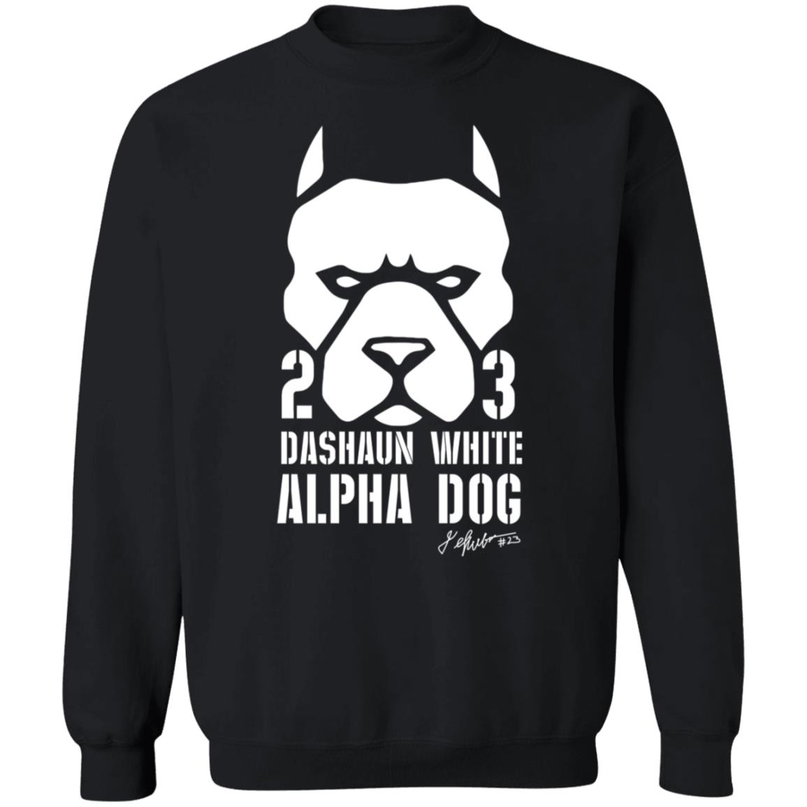 Dashaun White Alpha Dog Shirt Hornsdownshop - Teechipus