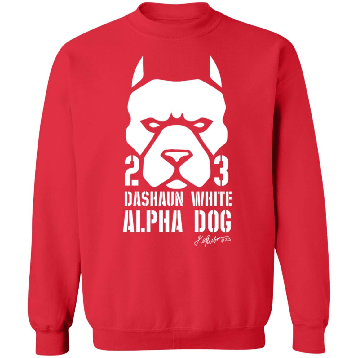 Dashaun White Alpha Dog Shirt Hornsdownshop - Teechipus