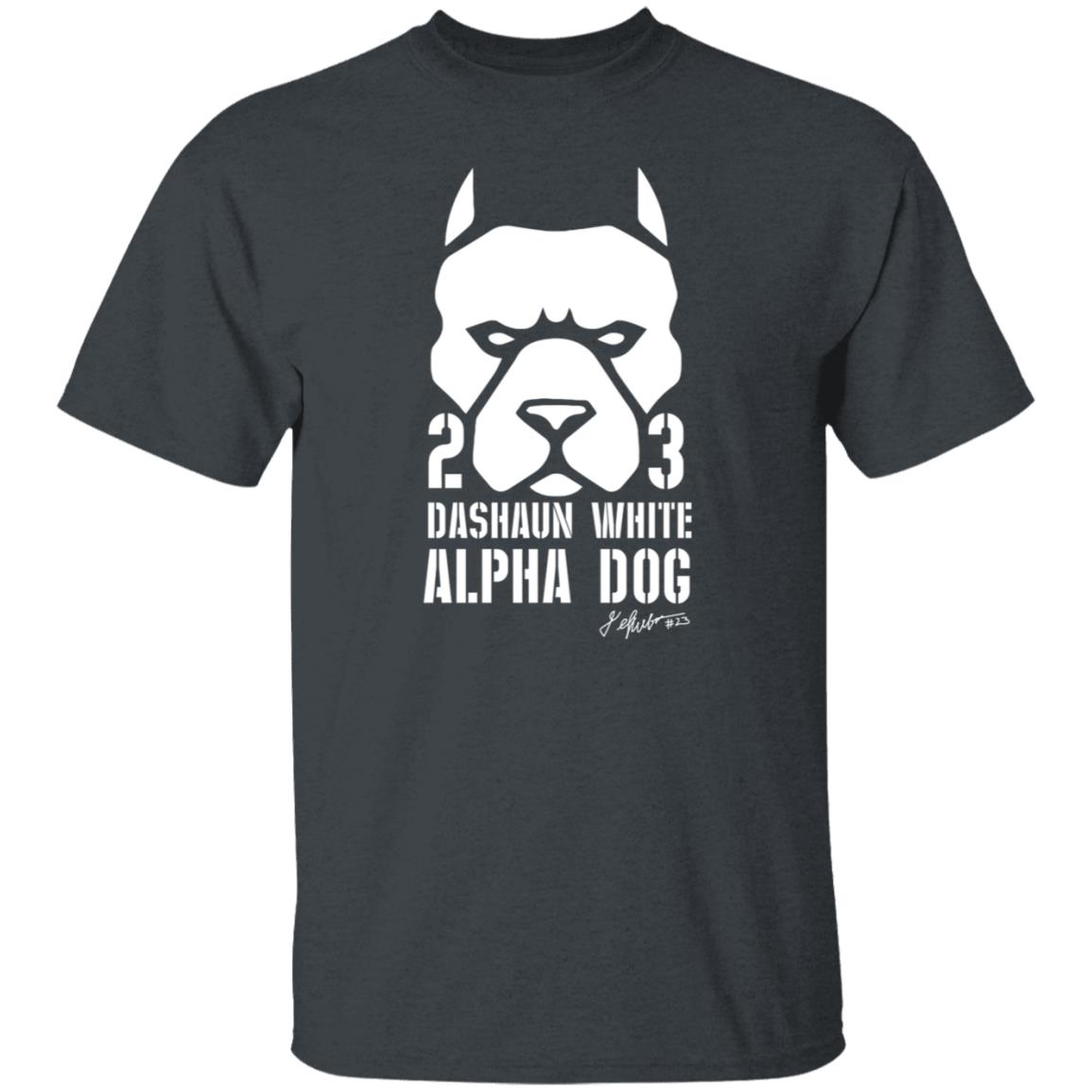 Dashaun White Alpha Dog Shirt Hornsdownshop - Teechipus