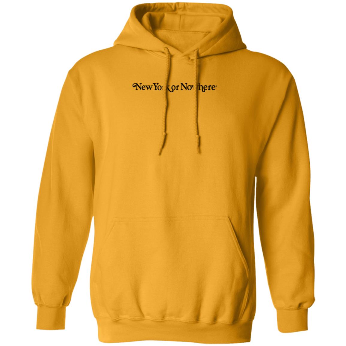 New York Or Nowhere Hoodie New York Knicks - Teechipus
