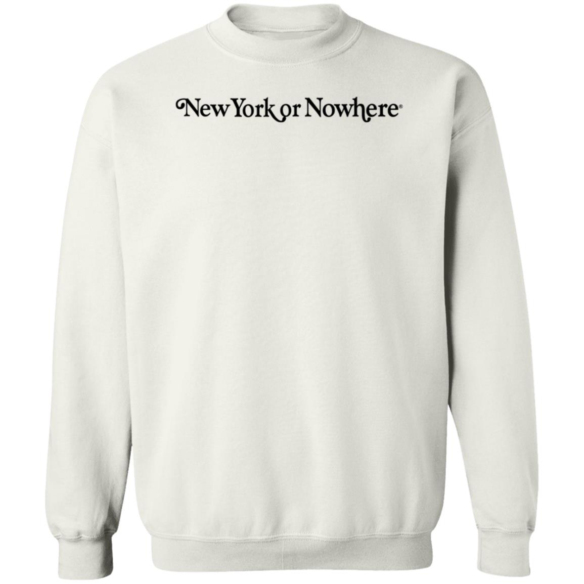New York Or Nowhere Hoodie New York Knicks - Teechipus