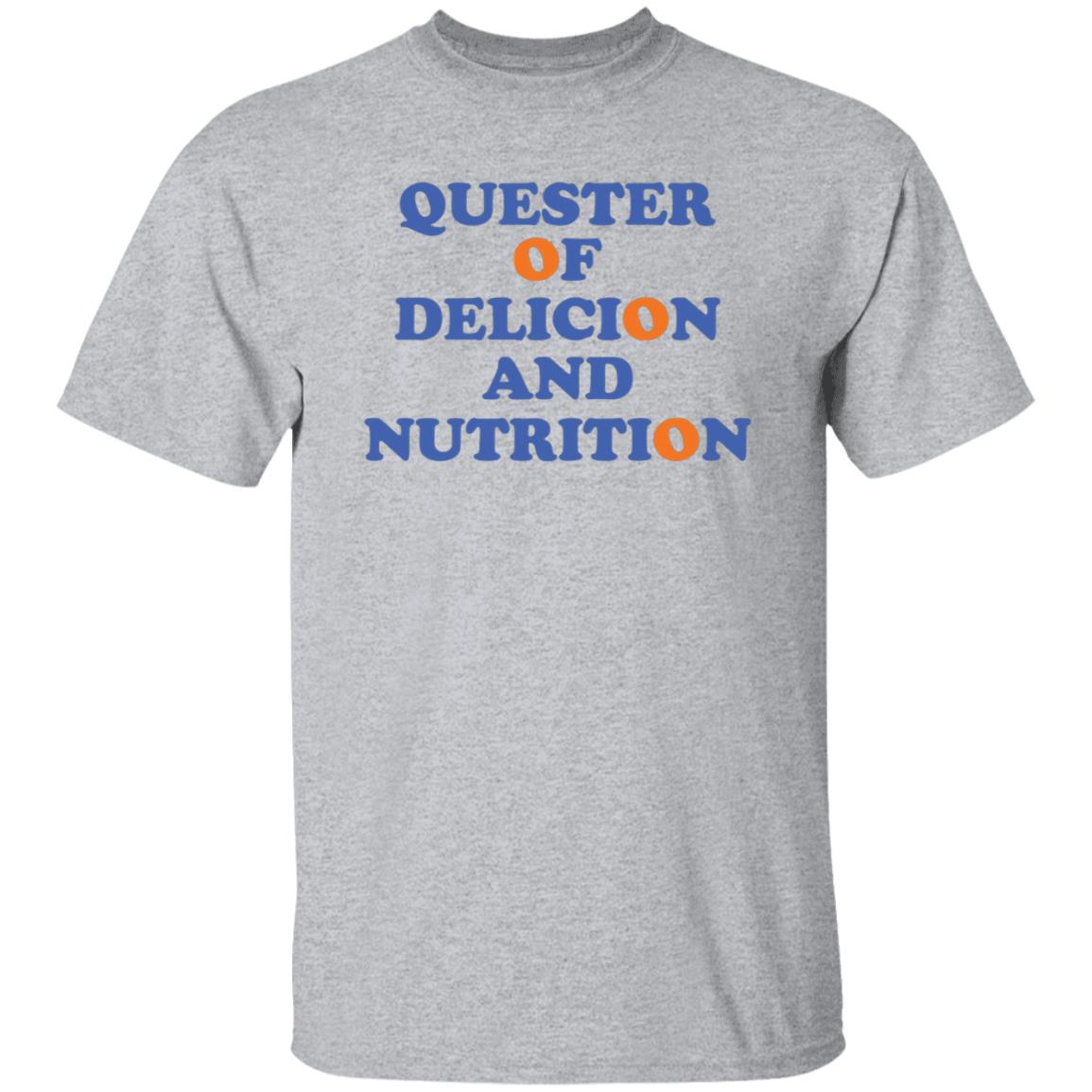 Quester Of Delicion And Nutrition Shirt Jacob Collier Merch - Teechipus