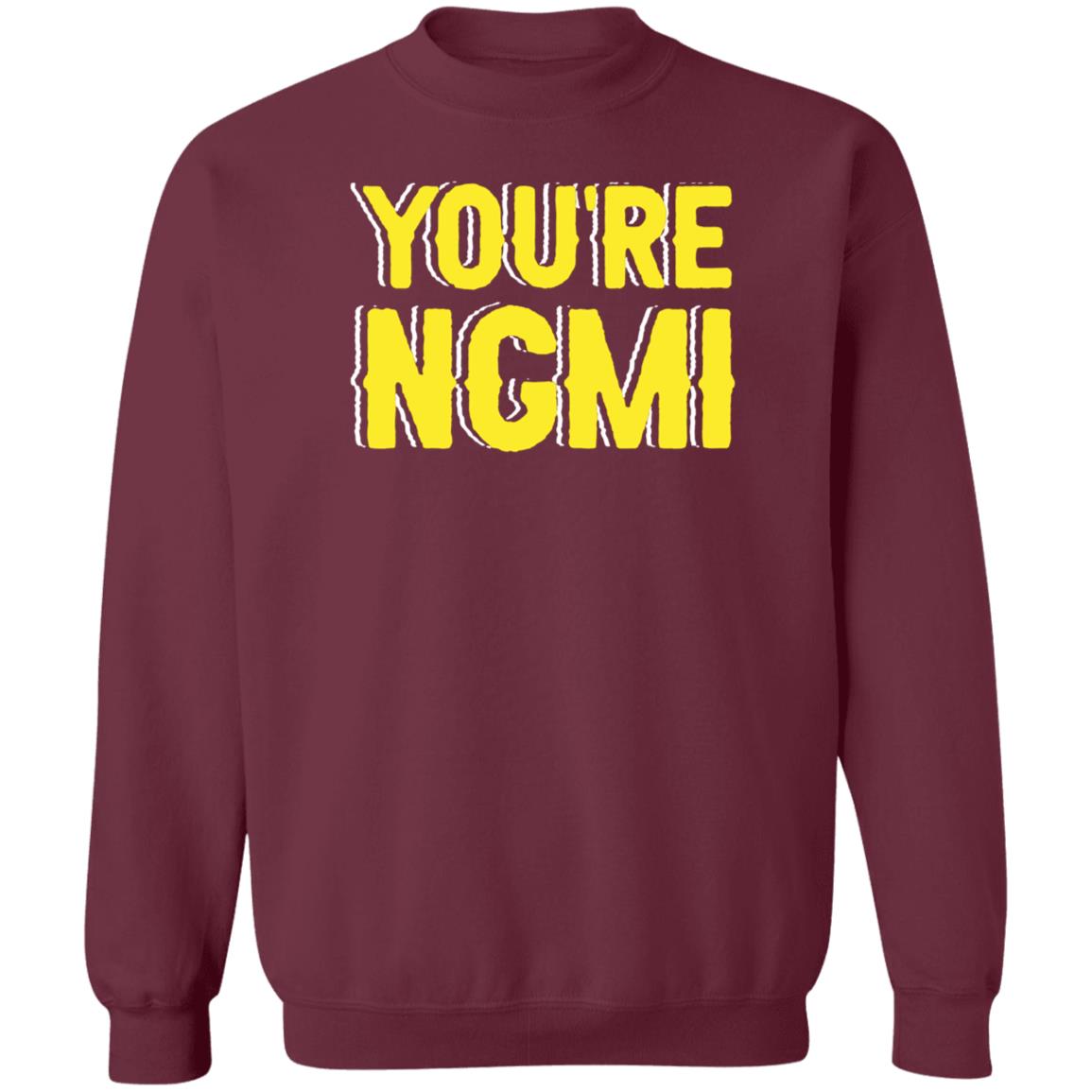 Nftshirts Shop You're Ngmi Shirt Nft Community - Teechipus