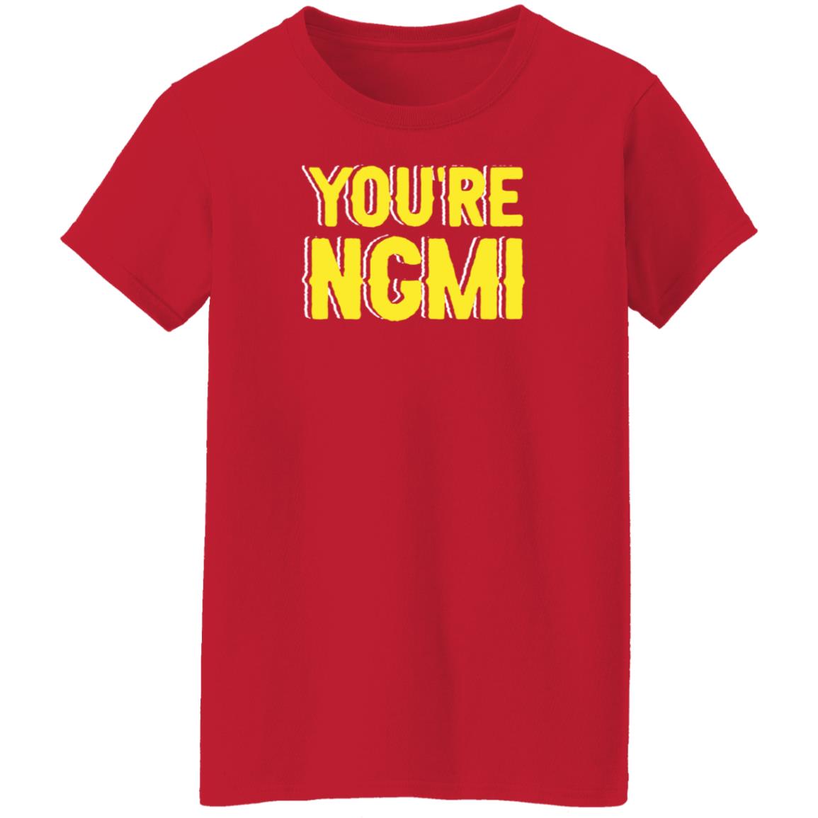 Nftshirts Shop You're Ngmi Shirt Nft Community - Teechipus
