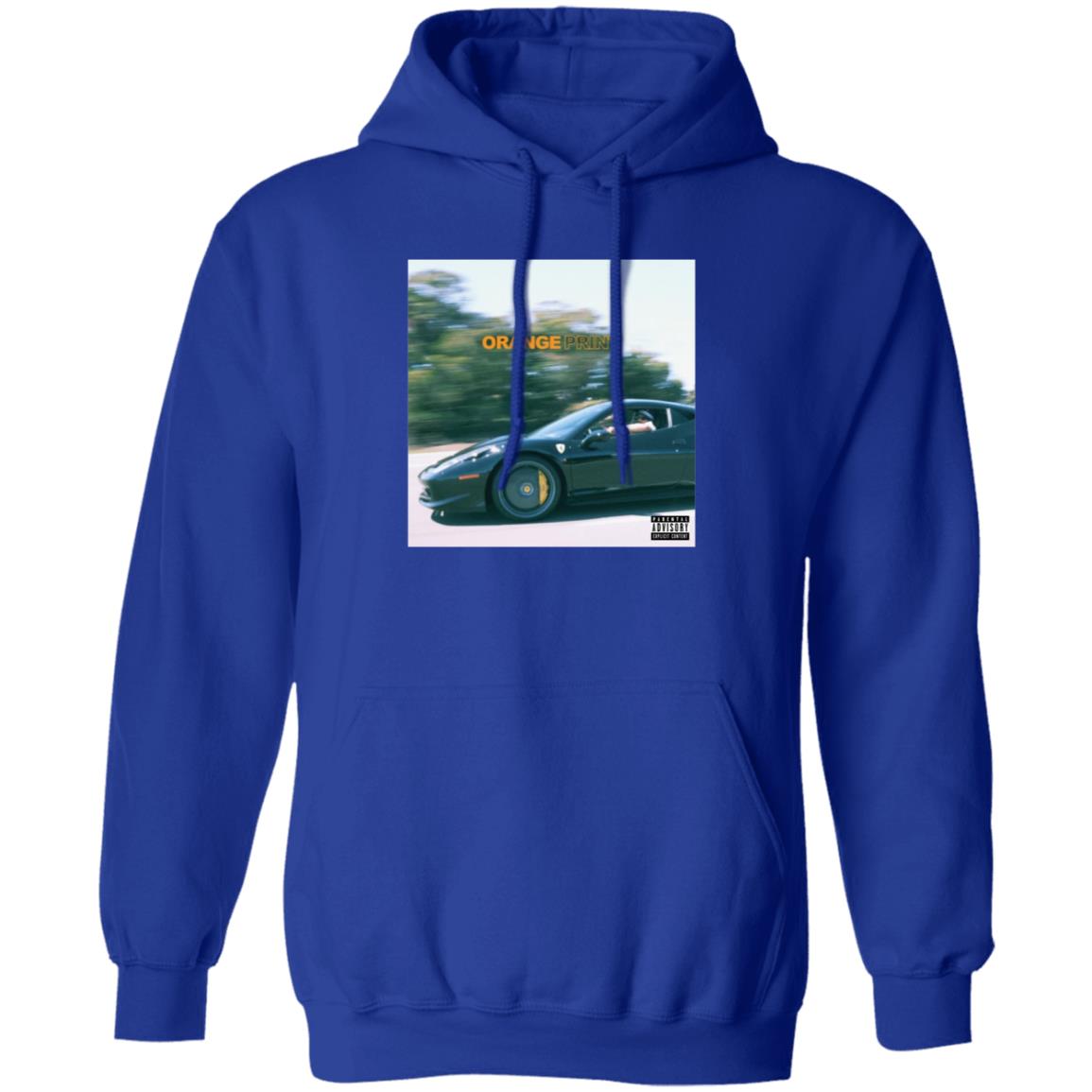 Larry June Merch Orange Print Album Shirt - Teechipus