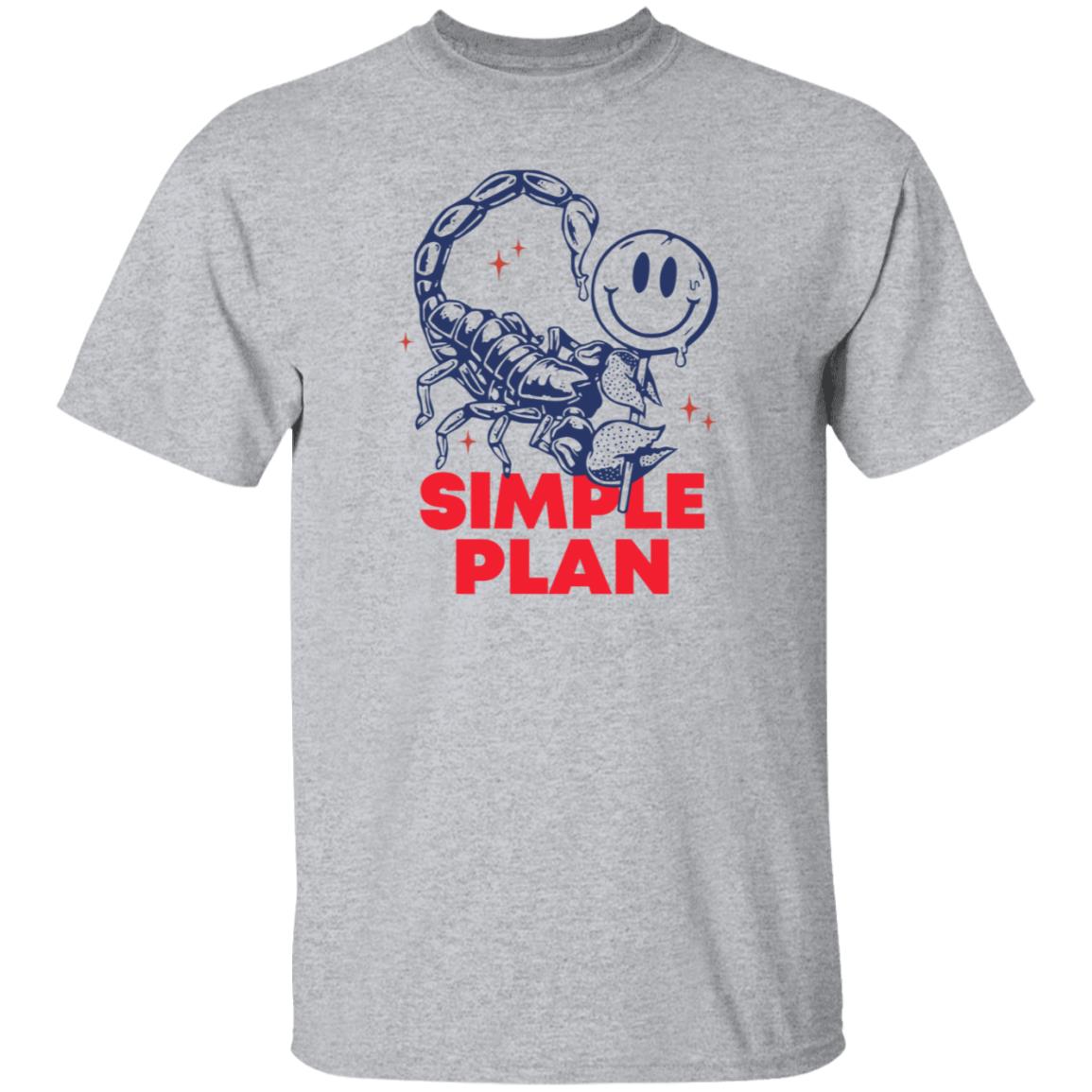 Simple Plan Scorpion Shirt Simpleplanstore Scorpion Shirt - Teechipus