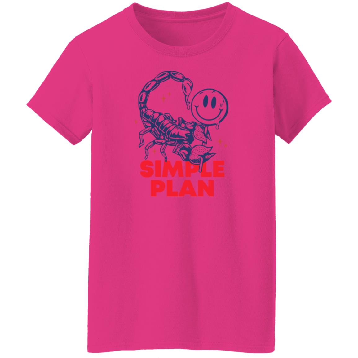 Simple Plan Scorpion Shirt Simpleplanstore Scorpion Shirt - Teechipus