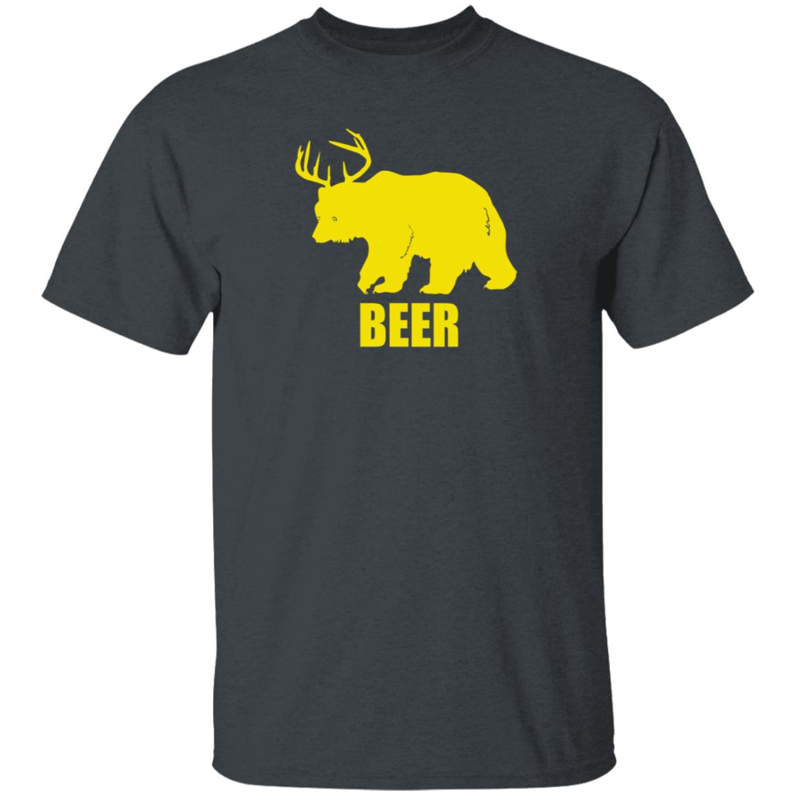 Bewild Store Bear Deer Beer Shirt - Teechipus