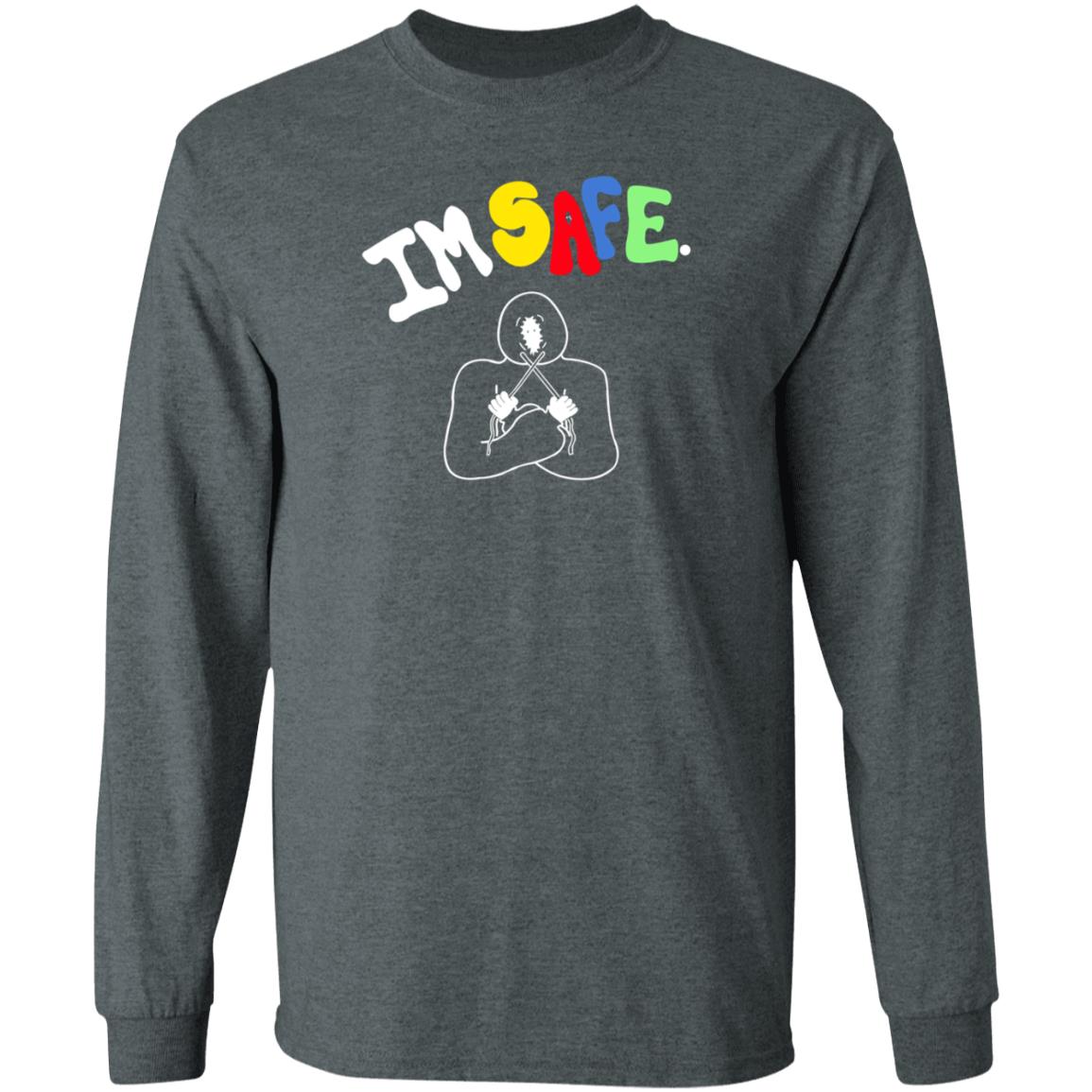 Unusual Demont Merch I'm Safe Hoodie - Teechipus