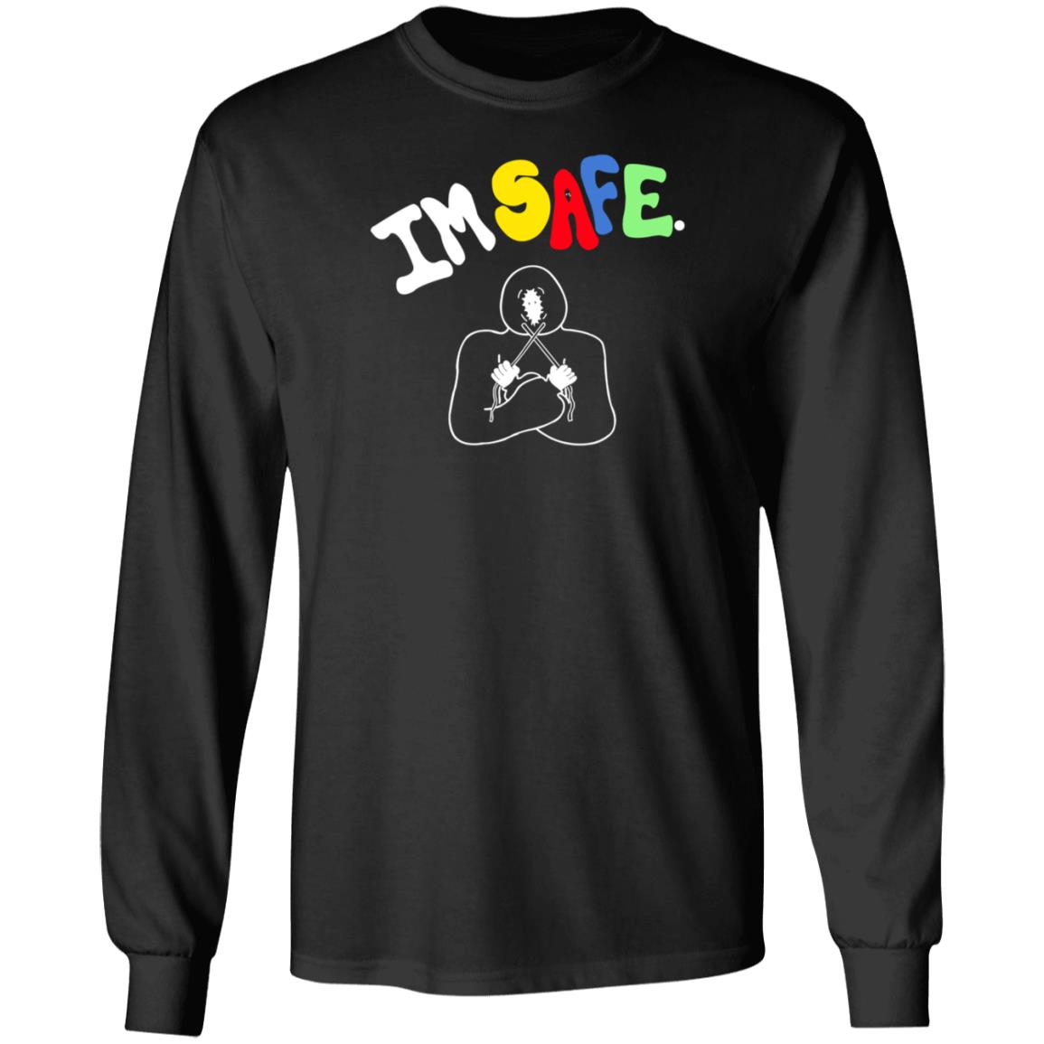 Unusual Demont Merch I'm Safe Hoodie - Teechipus