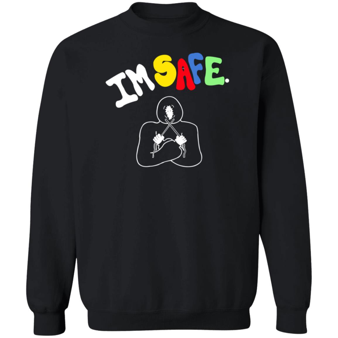 Unusual Demont Merch I'm Safe Hoodie - Teechipus