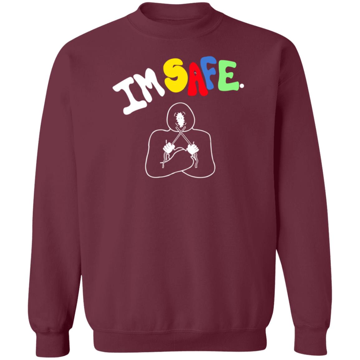 Unusual Demont Merch I'm Safe Hoodie - Teechipus