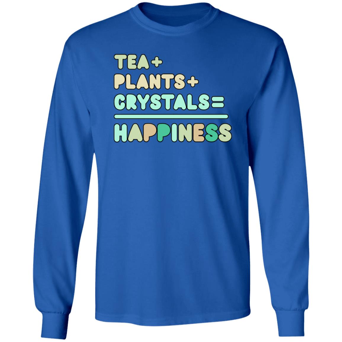 Tea+Plants+Crystals=Happiness Hoodie Mintybongwater Store - Teechipus