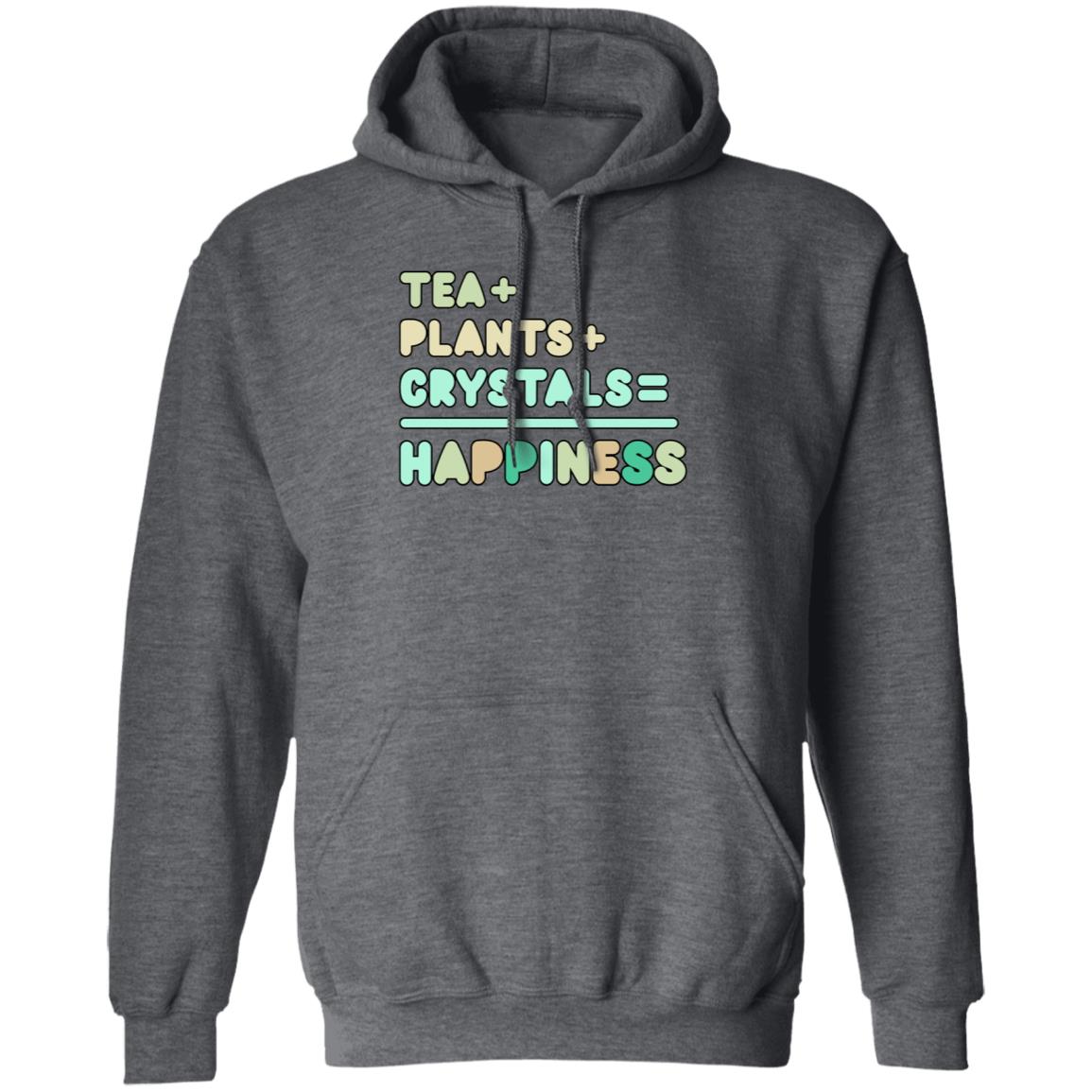 Tea+Plants+Crystals=Happiness Hoodie Mintybongwater Store - Teechipus