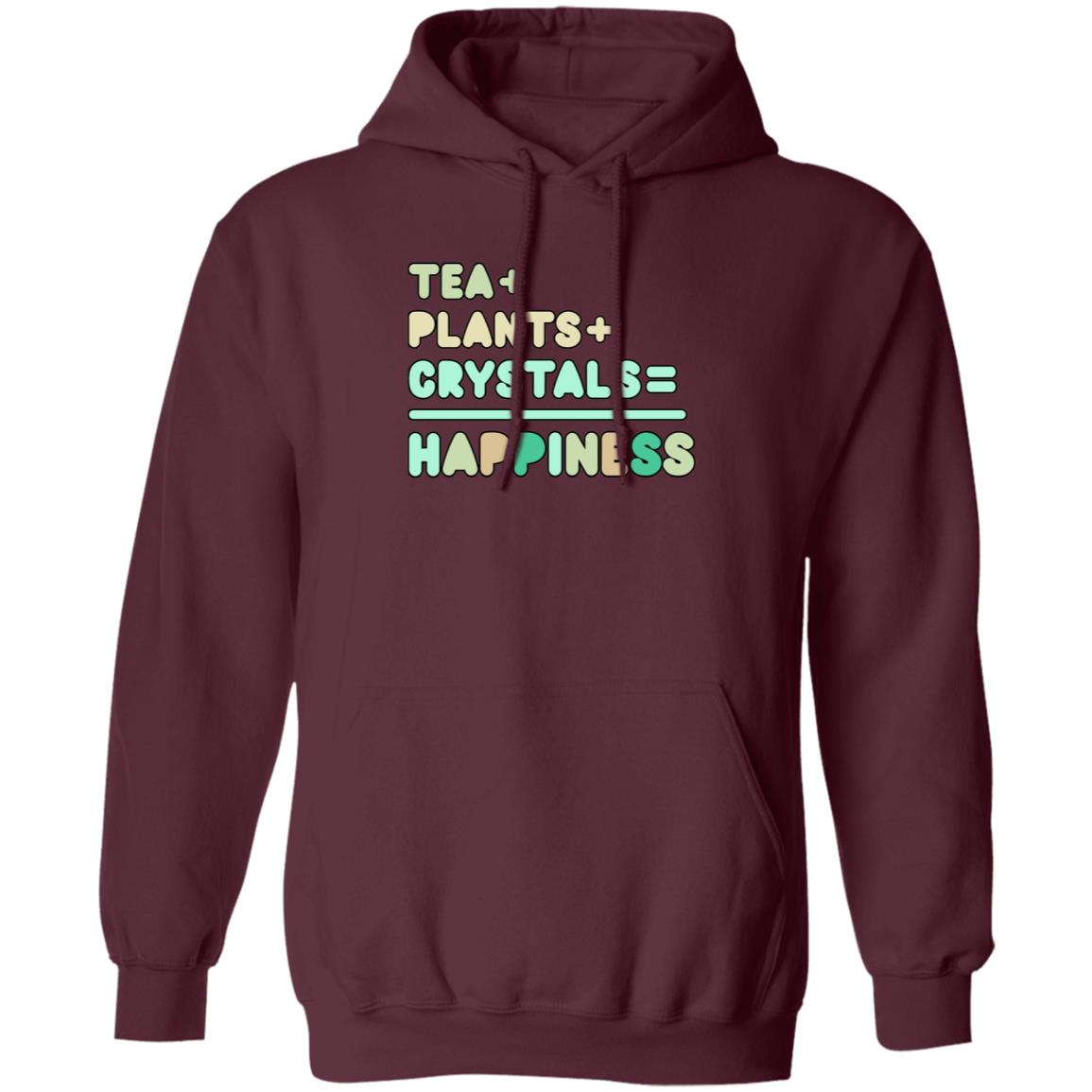 Tea+Plants+Crystals=Happiness Hoodie Mintybongwater Store - Teechipus