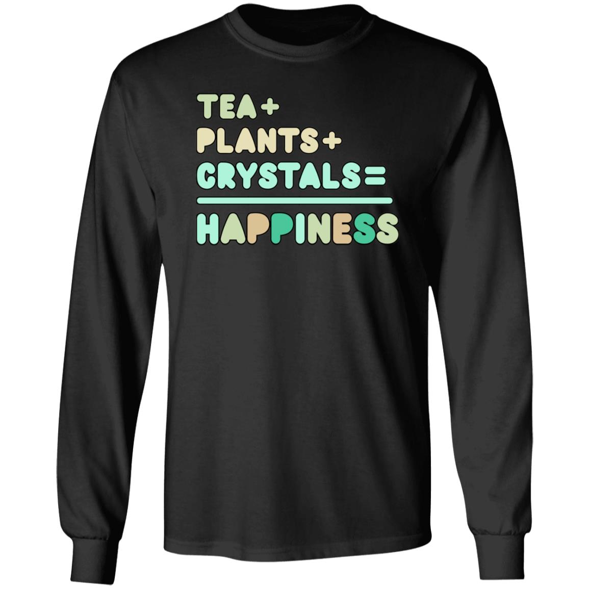 Tea+Plants+Crystals=Happiness Hoodie Mintybongwater Store - Teechipus