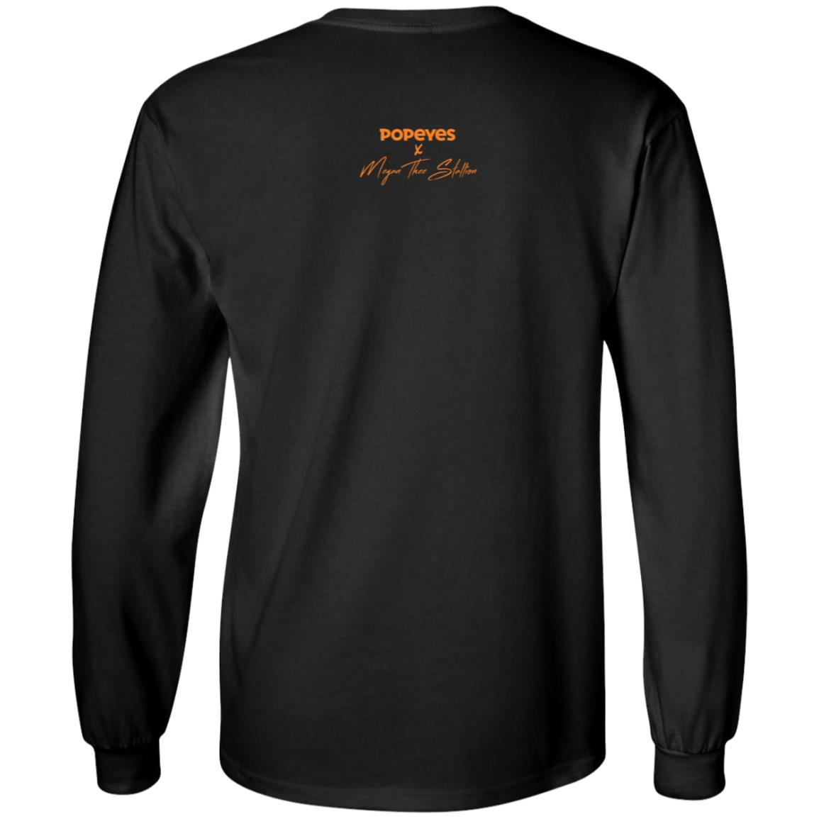 Popeyes X Megan Thee Stallion The Hottie Is Here Fire Shirt Thee Hottie Sauce Merch - Teechipus