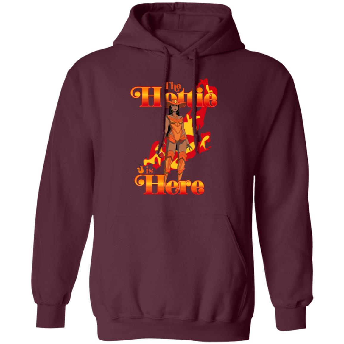 Popeyes X Megan Thee Stallion The Hottie Is Here Fire Shirt Thee Hottie Sauce Merch - Teechipus