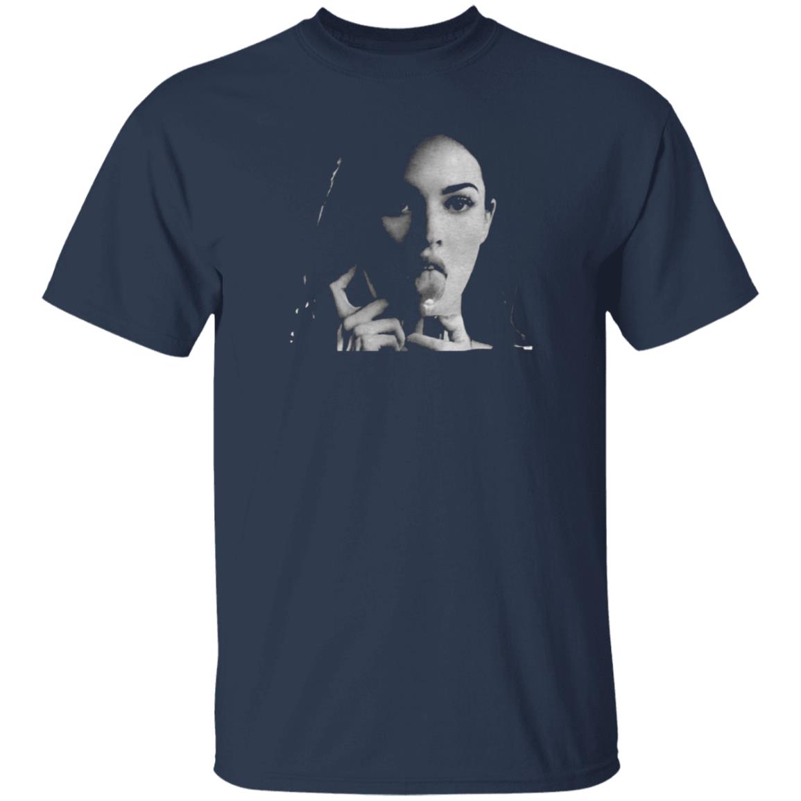Machine Gun Kelly Wearing Megan Fox Shirt The Tonight Show - Teechipus