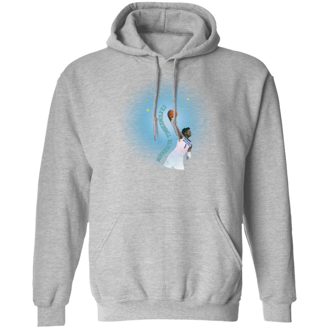 Minnesota Timberwolves Hoodie Anthony Edwards Hoodie - Teechipus