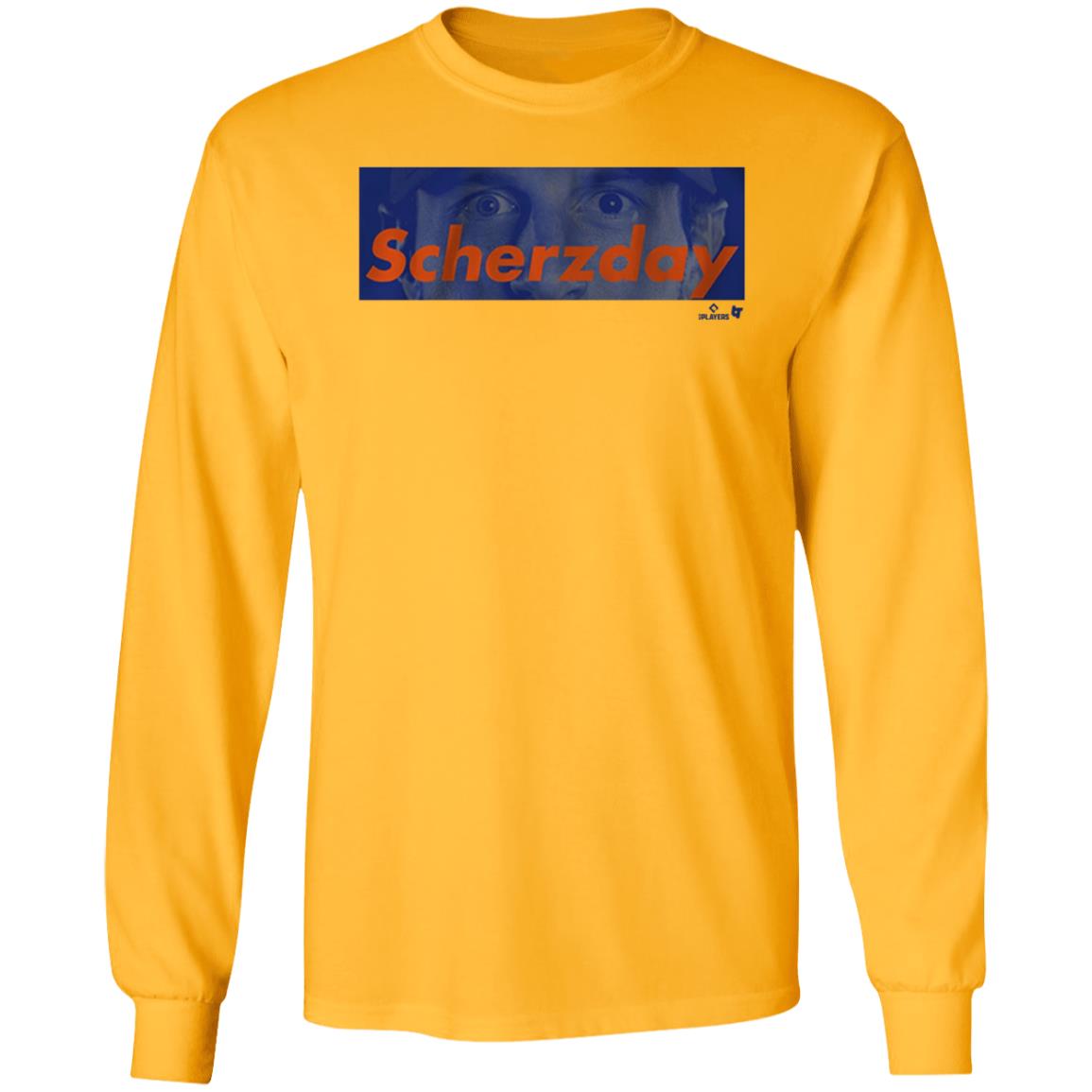 Scherzer Scherzday New York Shirt BreakingT Merch - Teechipus