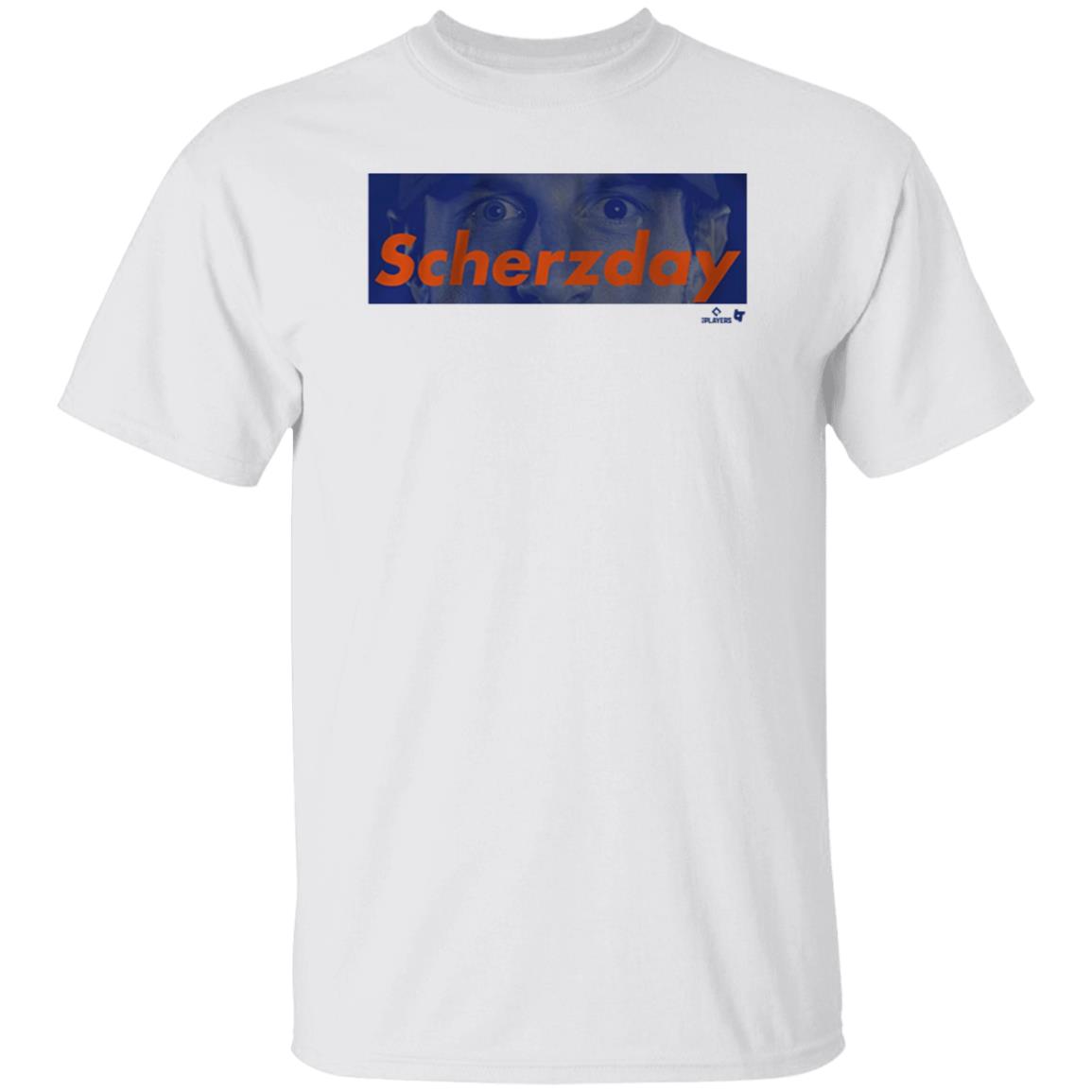 Scherzer Scherzday New York Shirt BreakingT Merch - Teechipus