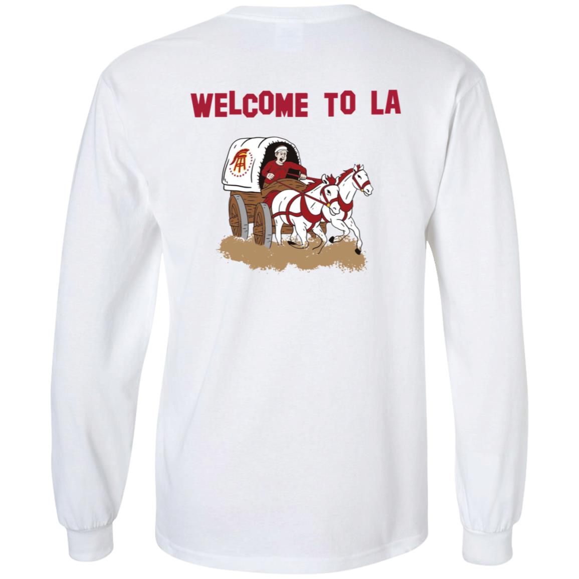 Barstool Sports Merch Welcome To La Lr Shirt - Teechipus