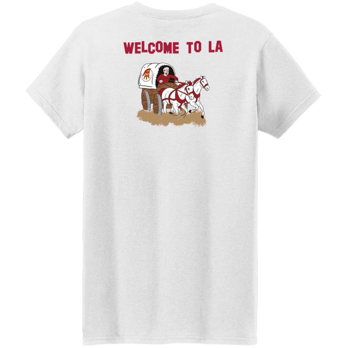 Barstool Sports Merch Welcome To La Lr Shirt - Teechipus
