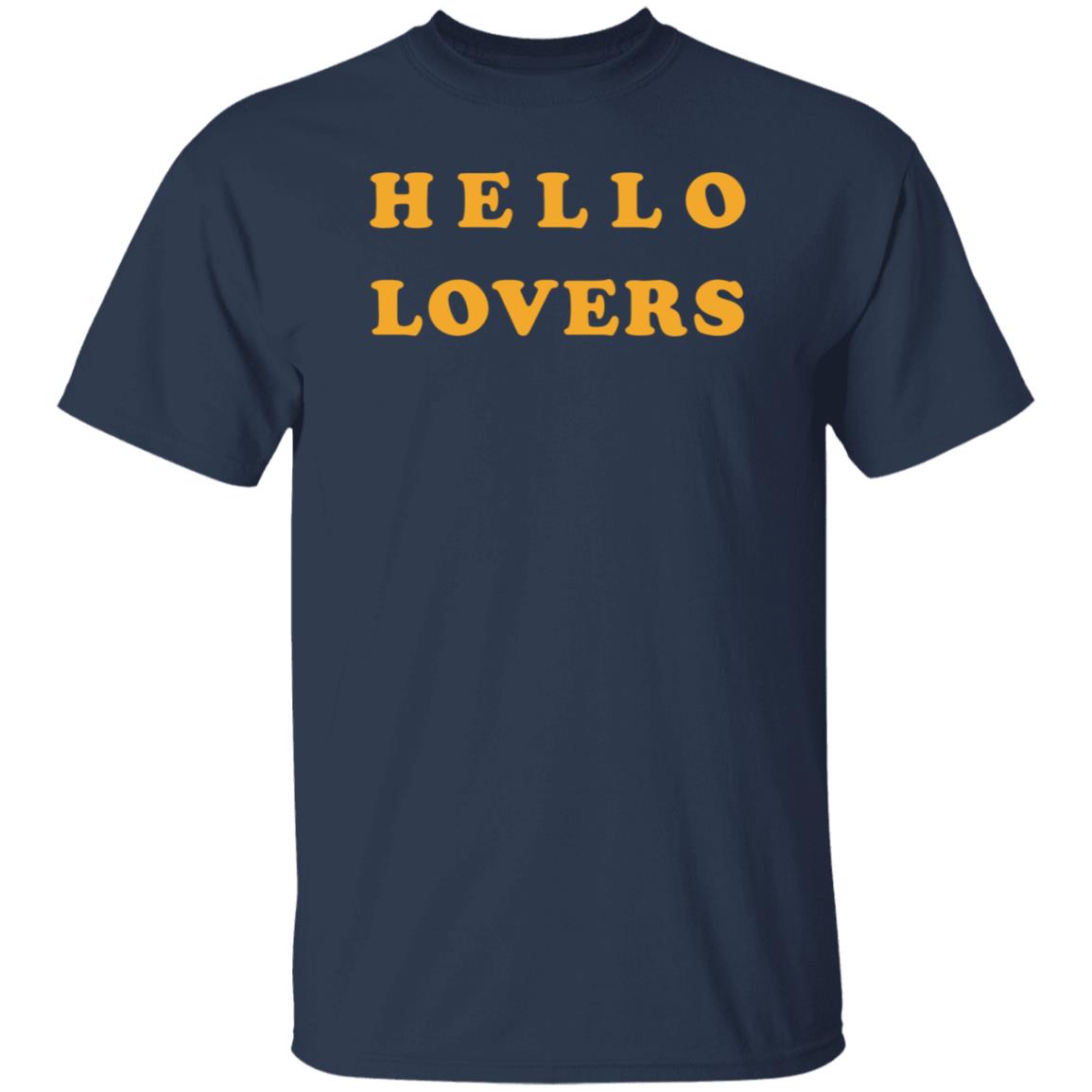 Niall Horan Merch Hello Lovers Shirt - Teechipus
