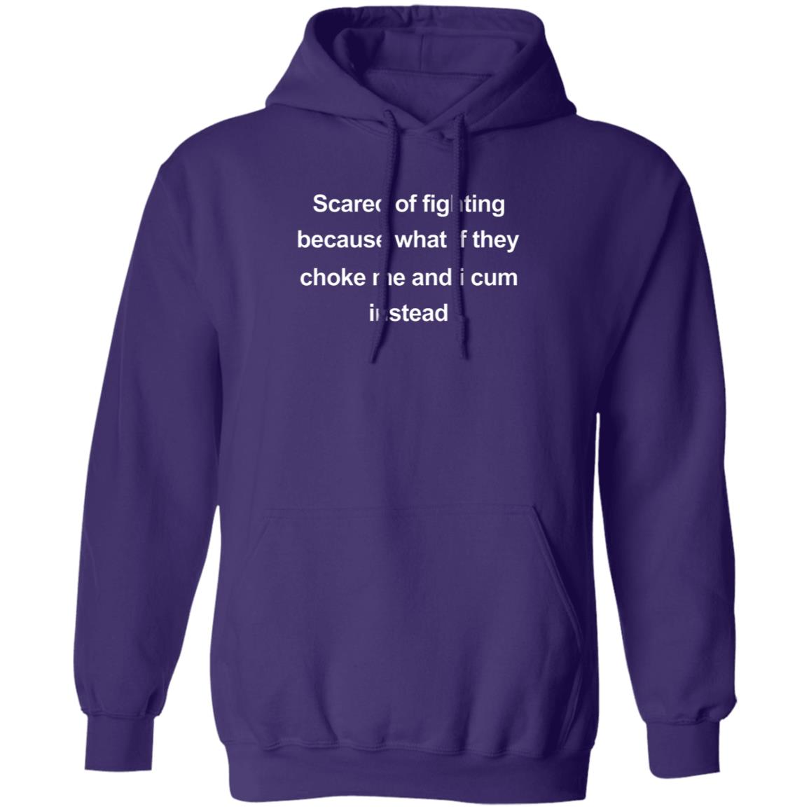 Scared Of Fighting Because What If They Choke Me And I Cum Instead Shirt Midwest FurFest - Teechipus