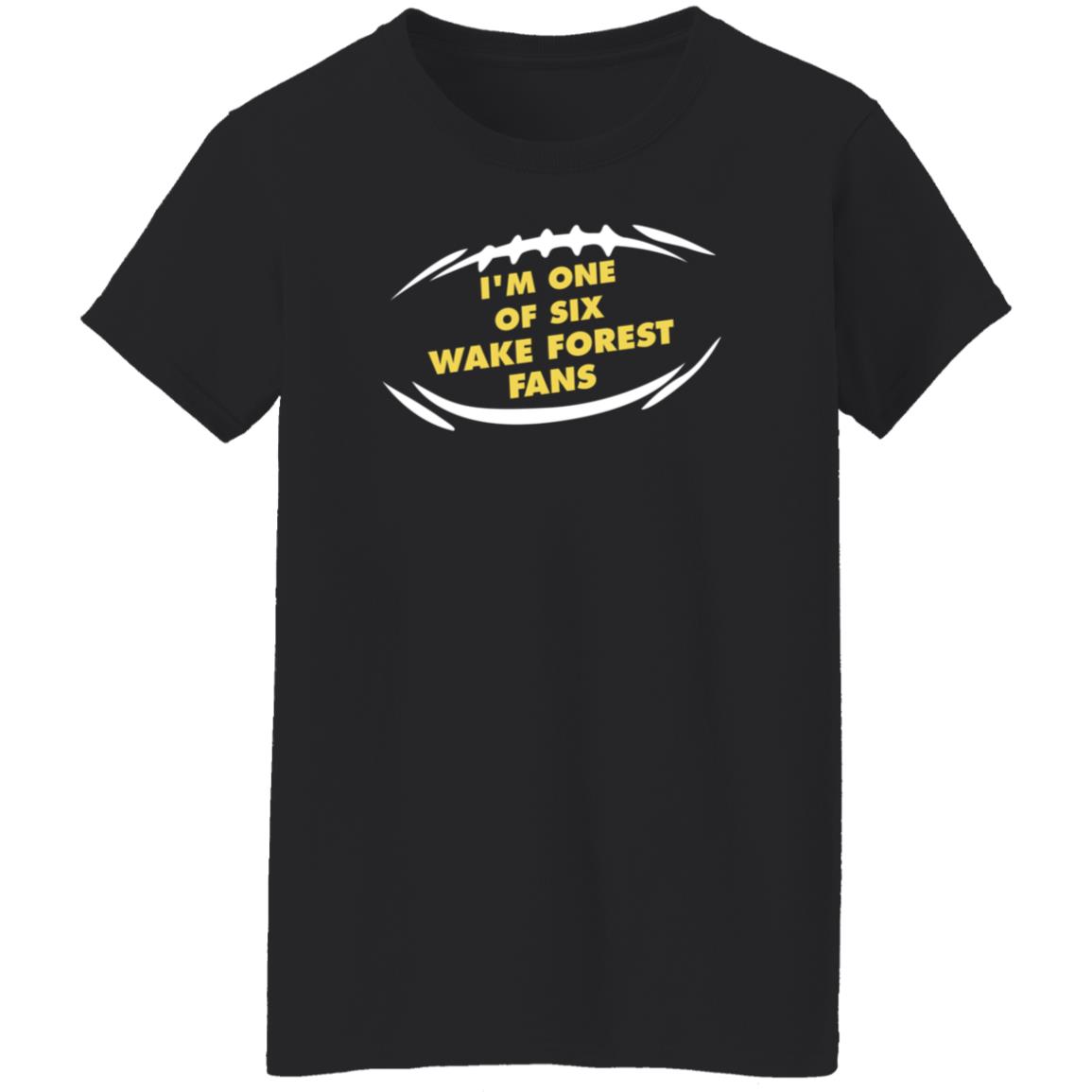 I'm One Of Six Wake Forest Fans Shirt Kirk Herbstreit - Teechipus