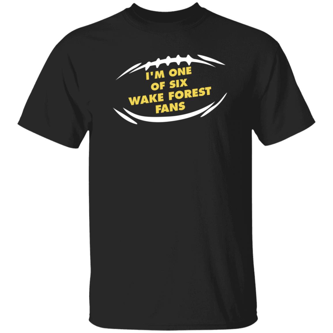 I'm One Of Six Wake Forest Fans Shirt Kirk Herbstreit - Teechipus