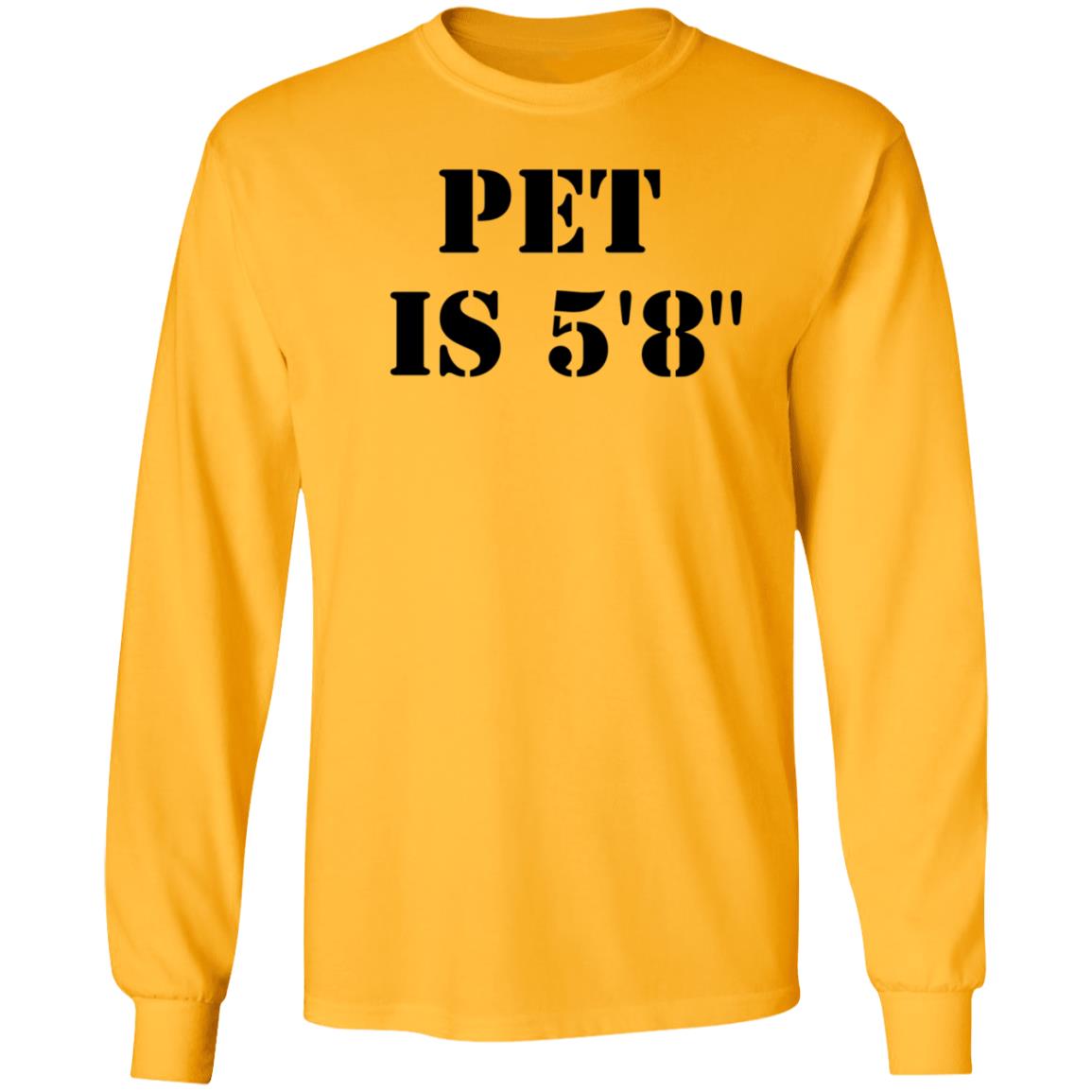 Pet Is 5'8