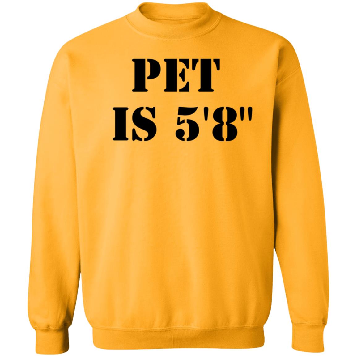 Pet Is 5'8