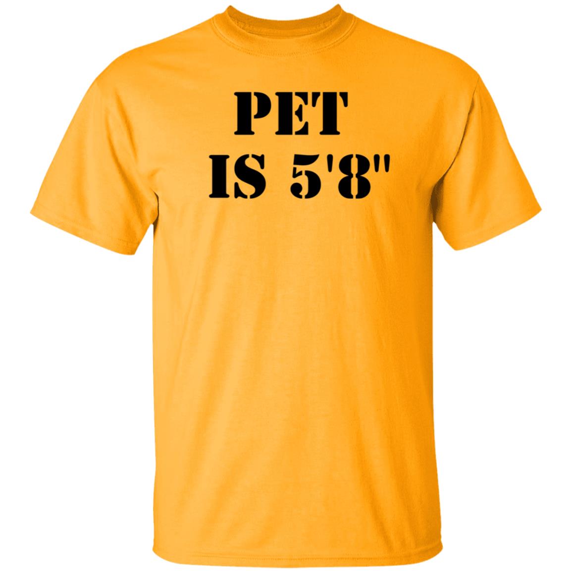 Pet Is 5'8
