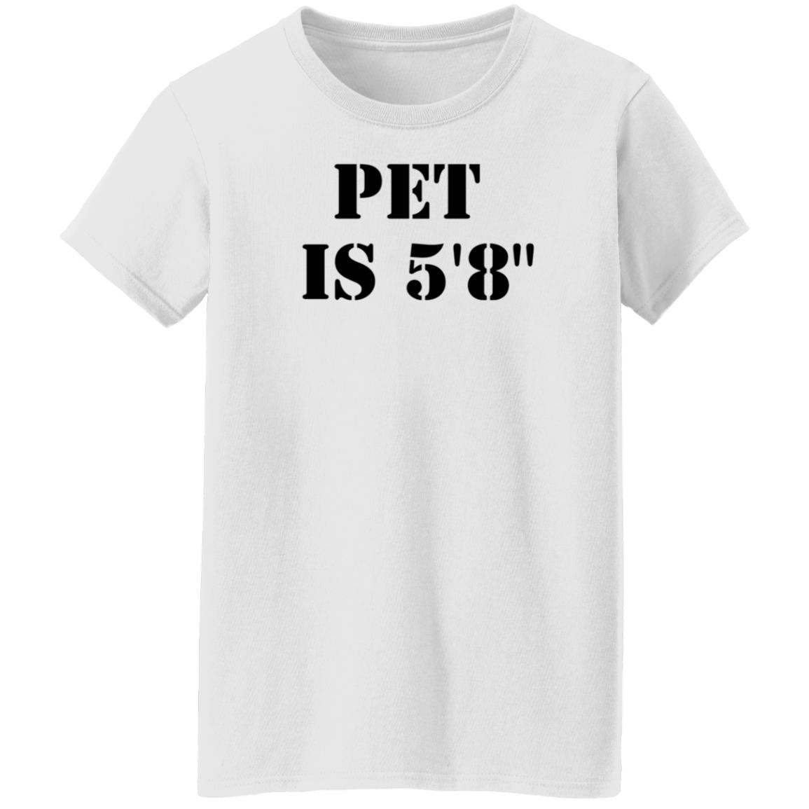 Pet Is 5'8