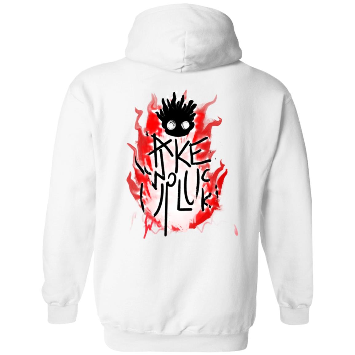 Lucki Merch Wake Up Lucki Fire Ls Sweatshirt - Teechipus