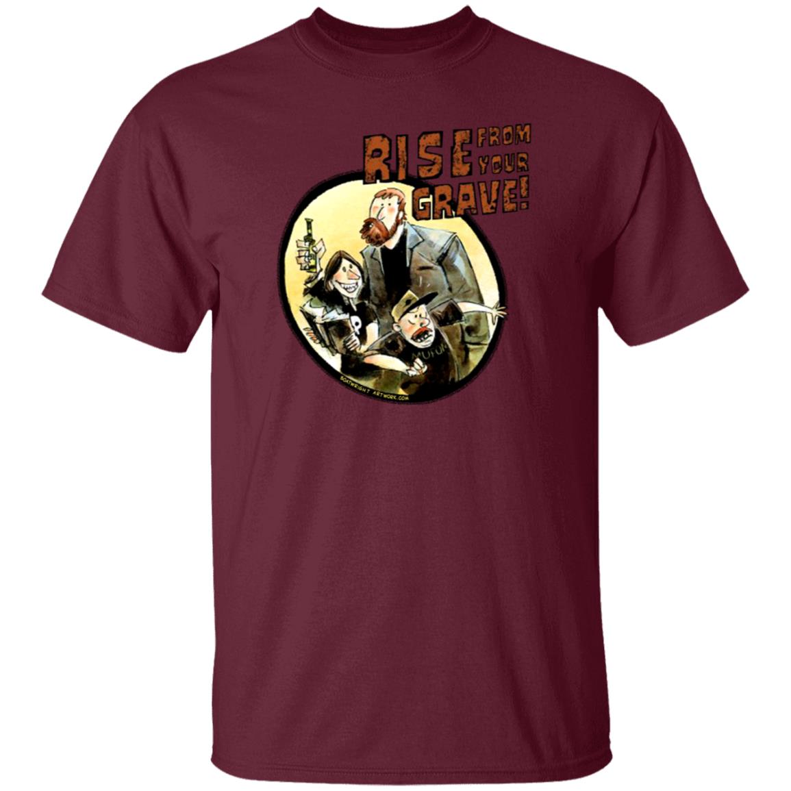 Last Podcast Merch Rise From Your Grave Shirt - Teechipus