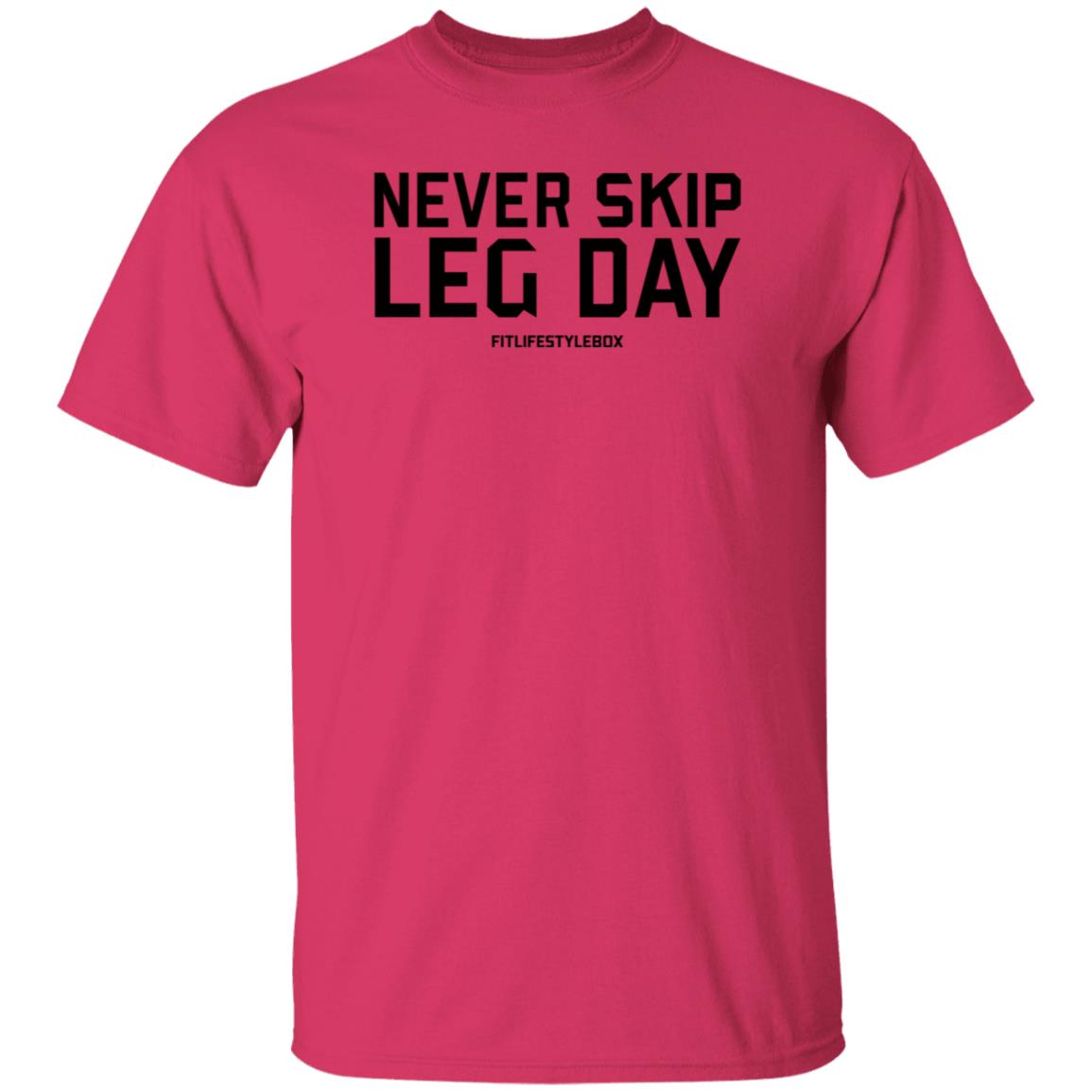 Coach Augie Never Skip Leg Day Fitlifestylebox Shirt Fit Lifestyle Box Store - Teechipus