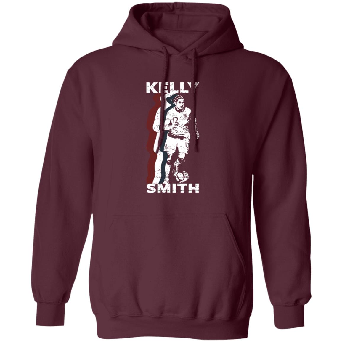 Kelly Smith In Action Hoodie Ian Wright - Teechipus