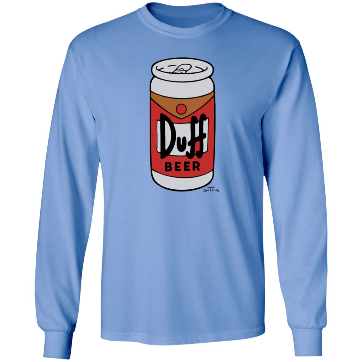 Simpsons Duff Beer Universal Studios Parks Hoodie Sweatshirt - Teechipus