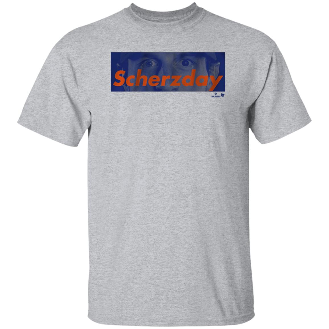 Scherzer Scherzday New York Shirt BreakingT Merch - Teechipus