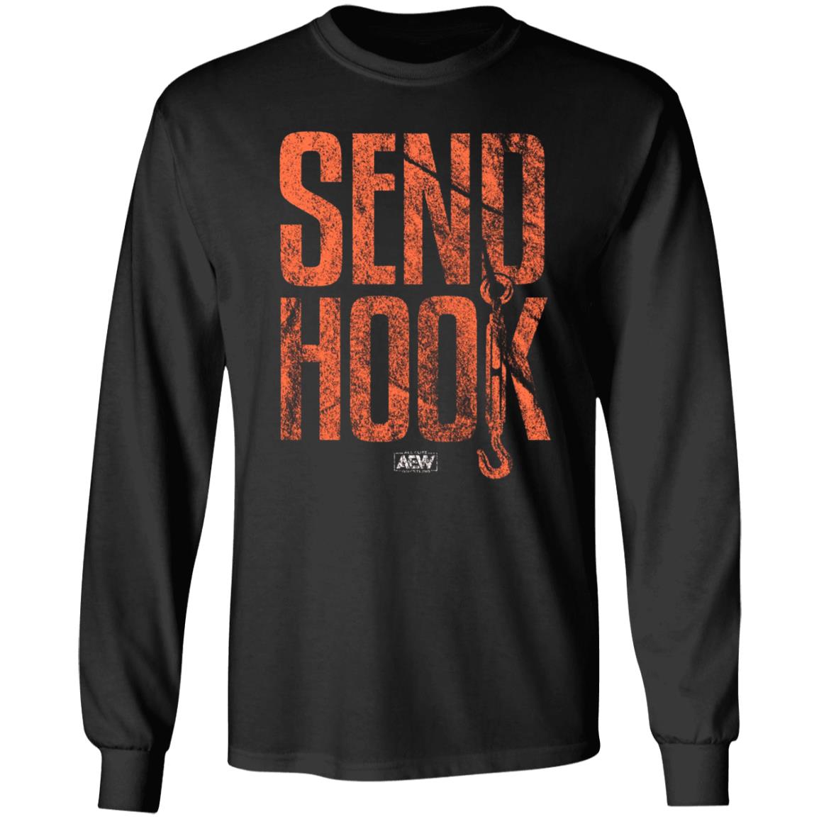 Send Hook Shirt Aew Shop Cm Punk - Teechipus