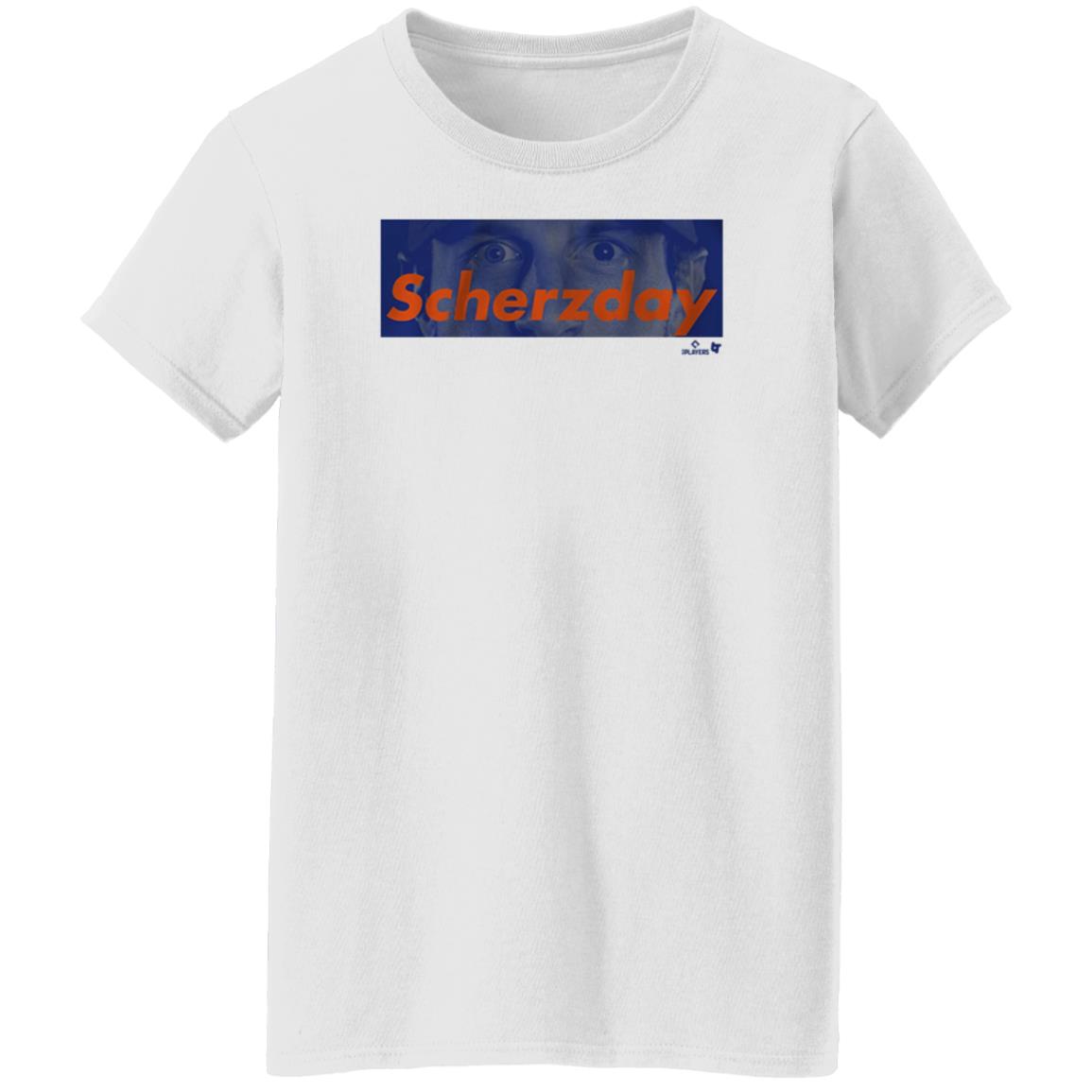Scherzer Scherzday New York Shirt BreakingT Merch - Teechipus
