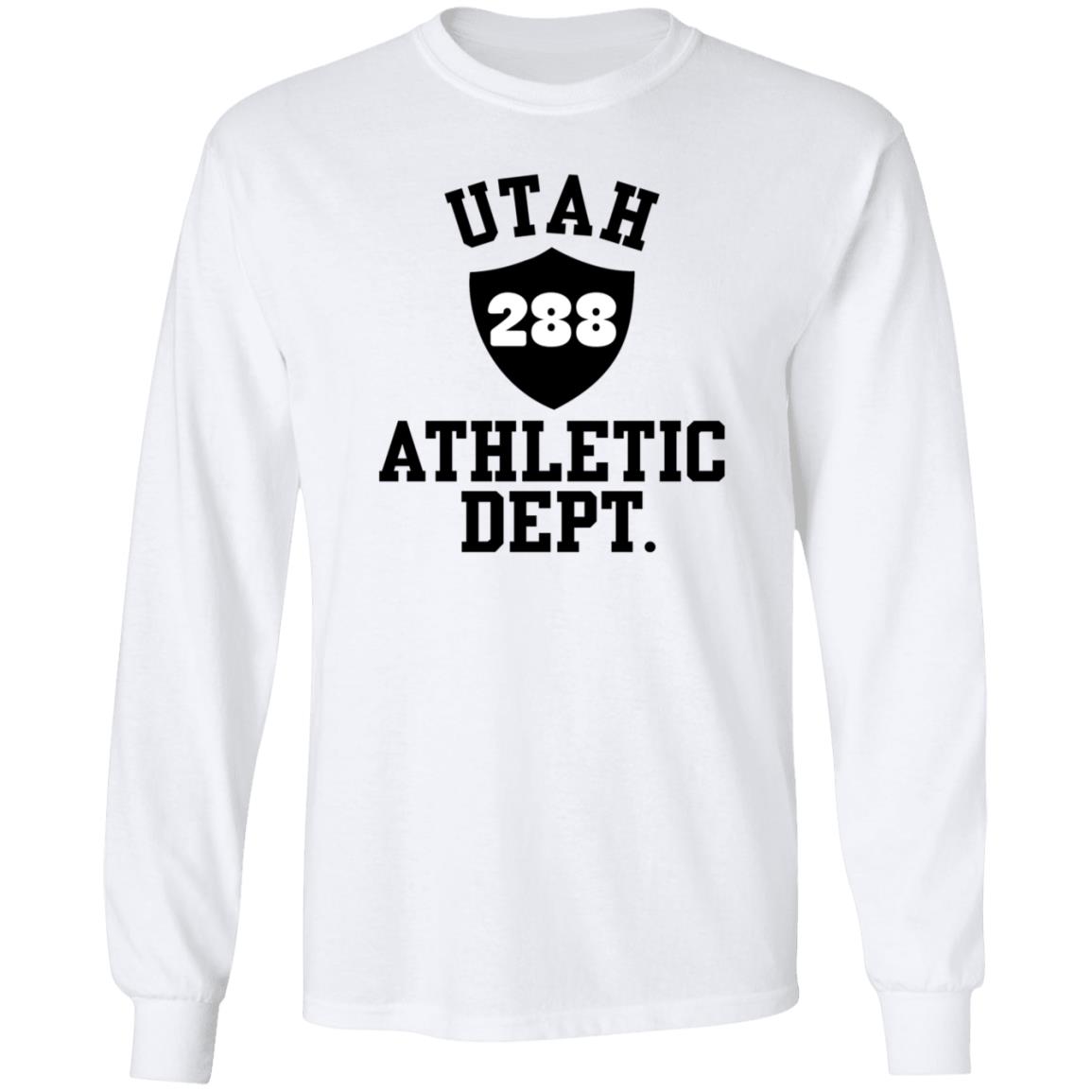 Utah Athletic Dept Shirt Hoodie Sweatshirt - Teechipus